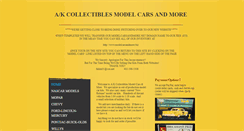 Desktop Screenshot of modelcarsandmore.net